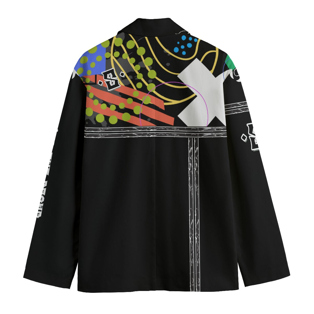 She'va Obnoxious Unisex Flat Lapel Collar (POP*Off Blazer ) DOT (2)