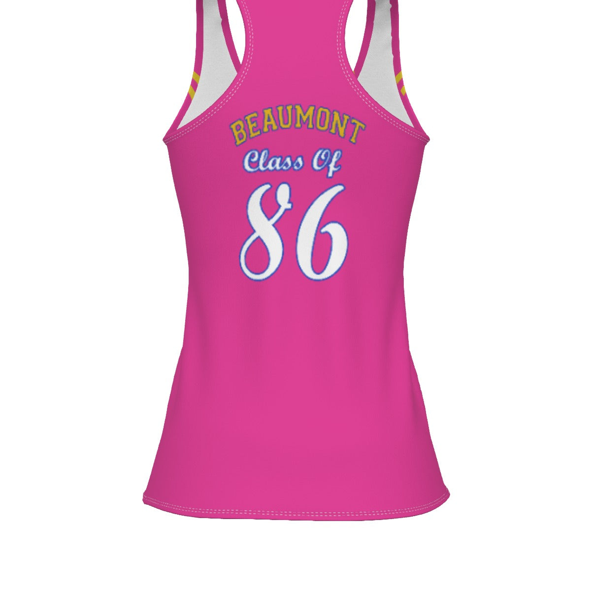 B.H.S. Women's CLASS OF "86" Racerback Tank Top BLUE