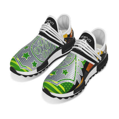 She'va Her Sprint Mesh Sneakers Gre/oran