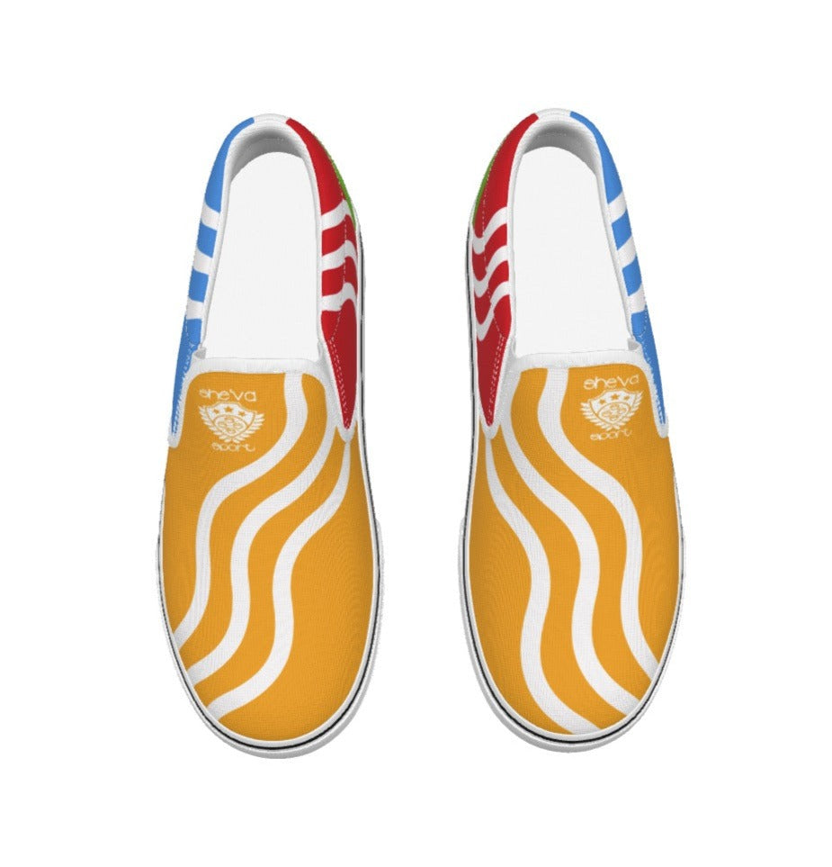 She'va Her Slip On Skater Sneakers Vacay