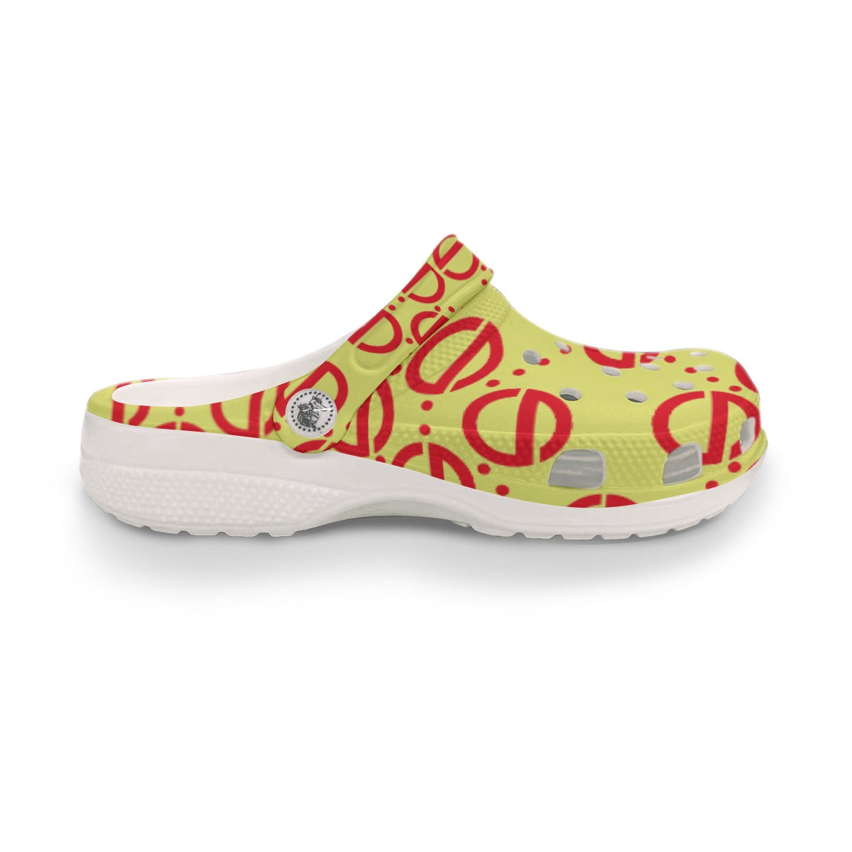 She'va HIS  ILIVE Clogs (red/yel)