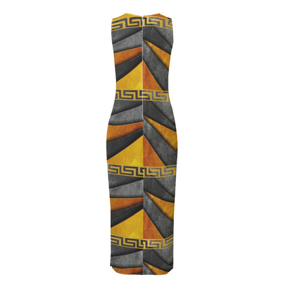 She'va Women's Sleeveless Cover-up Beach Dress Oasis