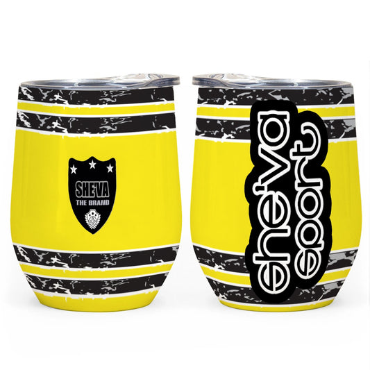 She'va Sport Wine Wine Tumbler 12OZ (yellow)