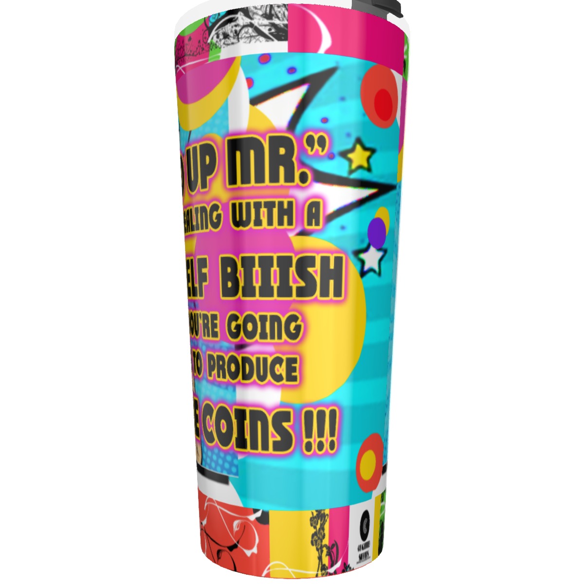 CS Pink Streak Tumbler 30oz