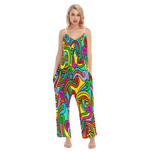 She'va Her Loose Cami Jumpsuit (col)