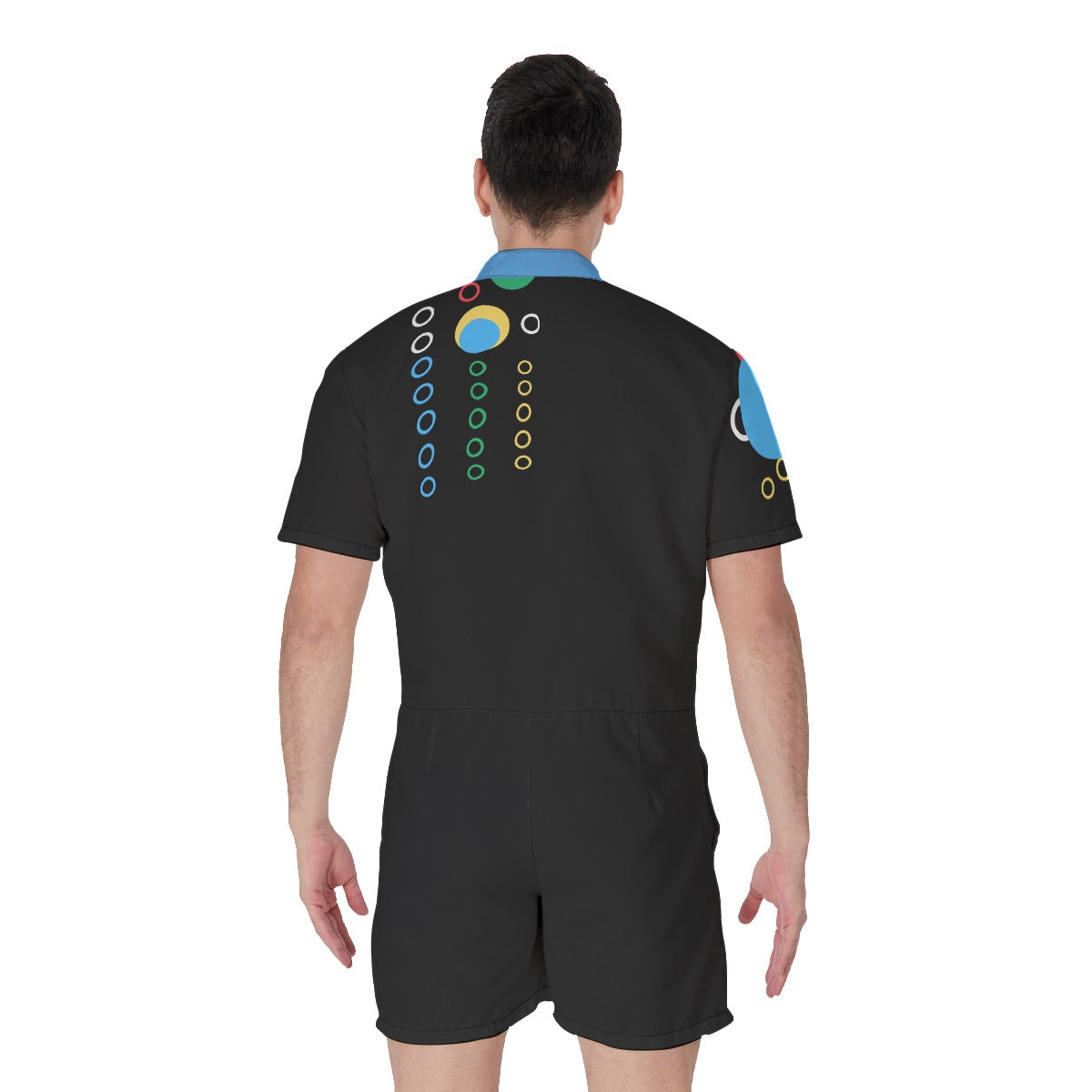 She'va Men's ICON Romper (Bow*Rain/Black)