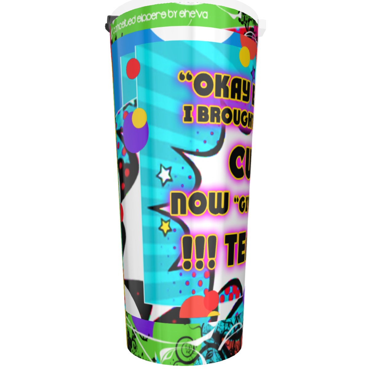 CS Tea Cup Tumbler 30oz