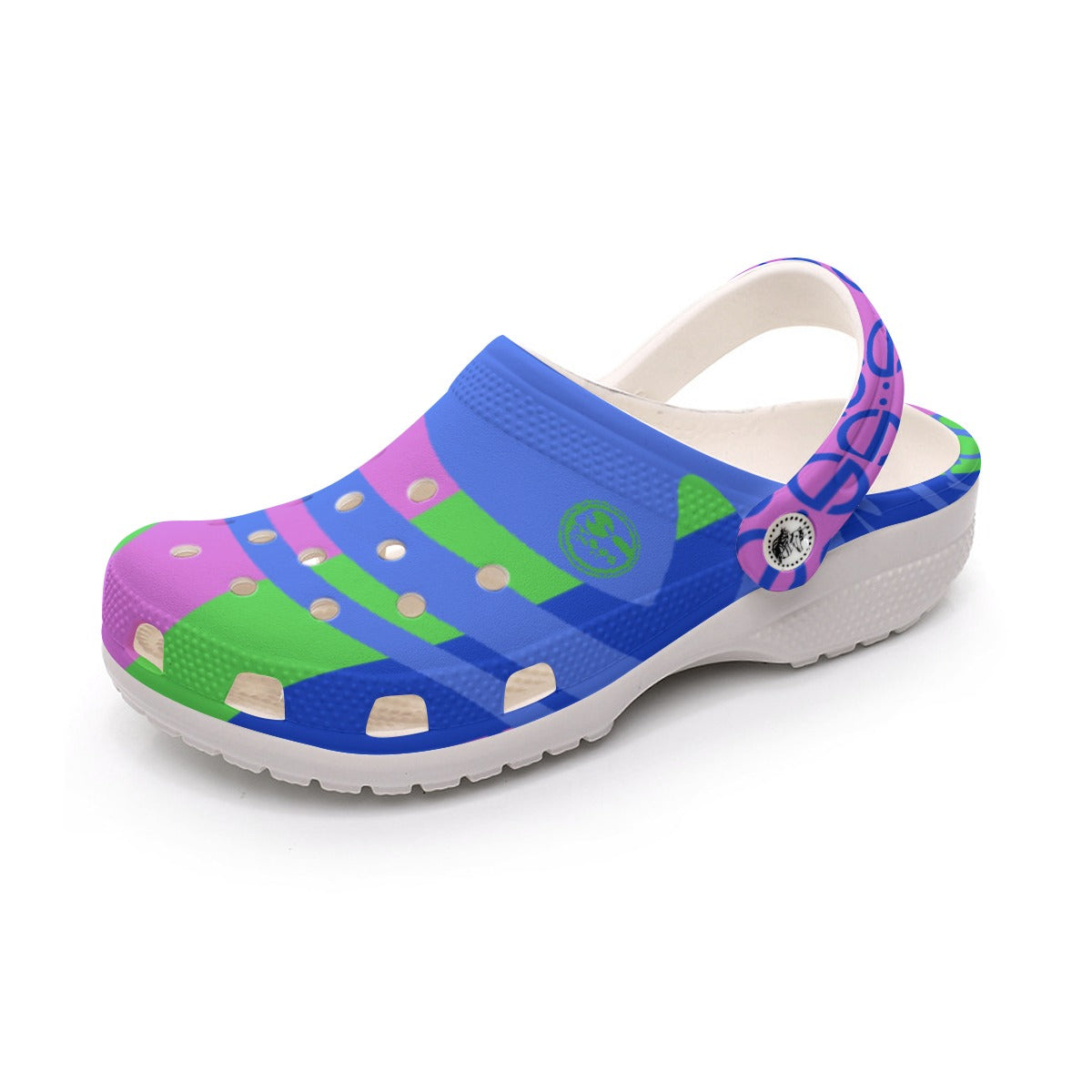 She'va HERS ILIVE Clogs  (gre/blu/pla)