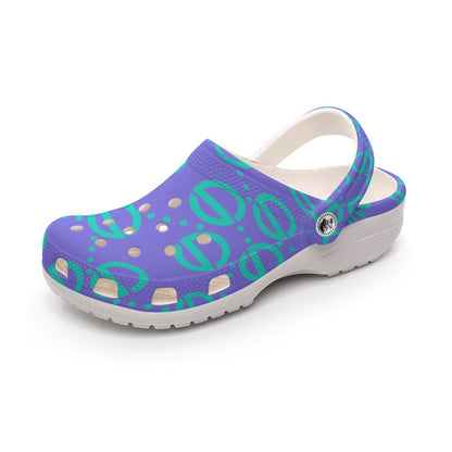 She'va HIS ILIVE Clogs (sig/pur/teal)