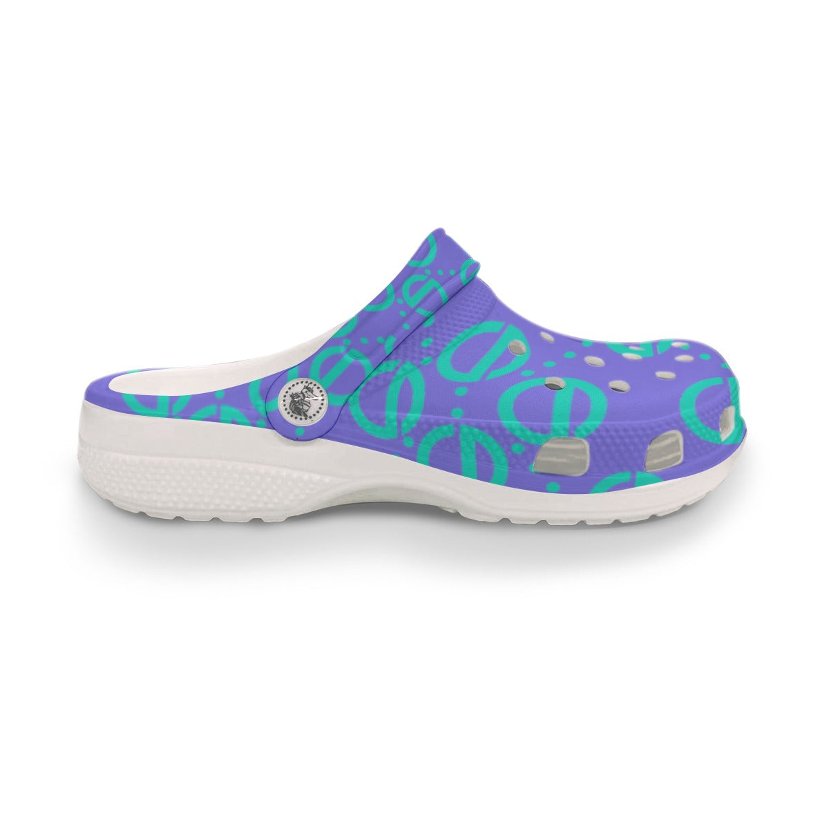 She'va HIS ILIVE Clogs (sig/pur/teal)
