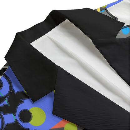 She'va Obnoxious Unisex Flat Lapel Collar (POP*Off Blazer ) DOT (1)