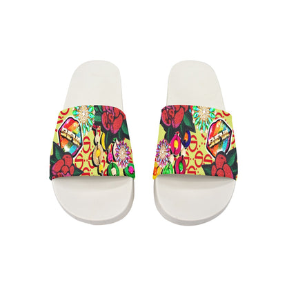 She'va Women's Comfy Stylish Lips Service Slip Ons (2 colors)