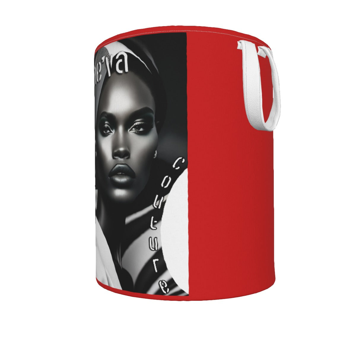 FASHION Collection Foldable Laundry Basket Red art by c.c.