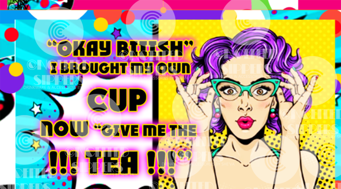 CS Tea Cup Tumbler 30oz