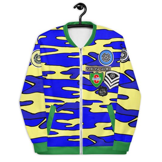Army Patched Unisex Camo Bomber (BYG)