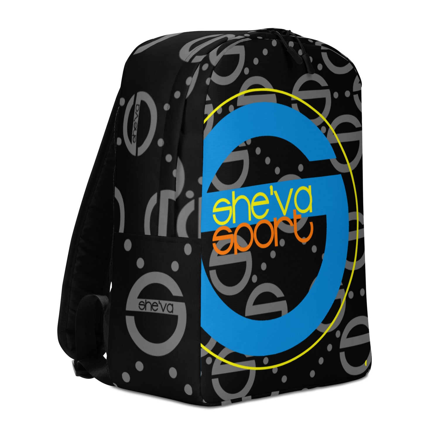 She'va Big "S" Logo Backpack (blue)