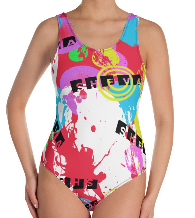 She'va One-Piece Swimsuit (really red)