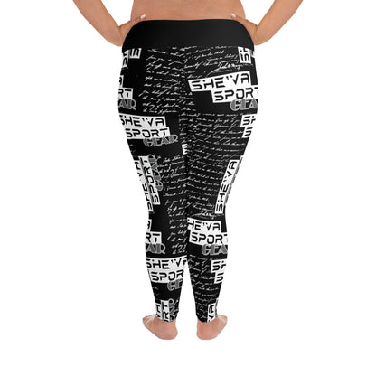 She'va Women's Message Plus Size Leggings