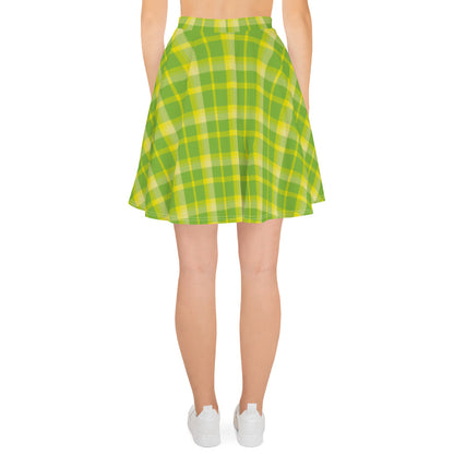 SHE'VA Women's PLAID Skater Skirt (PGW)
