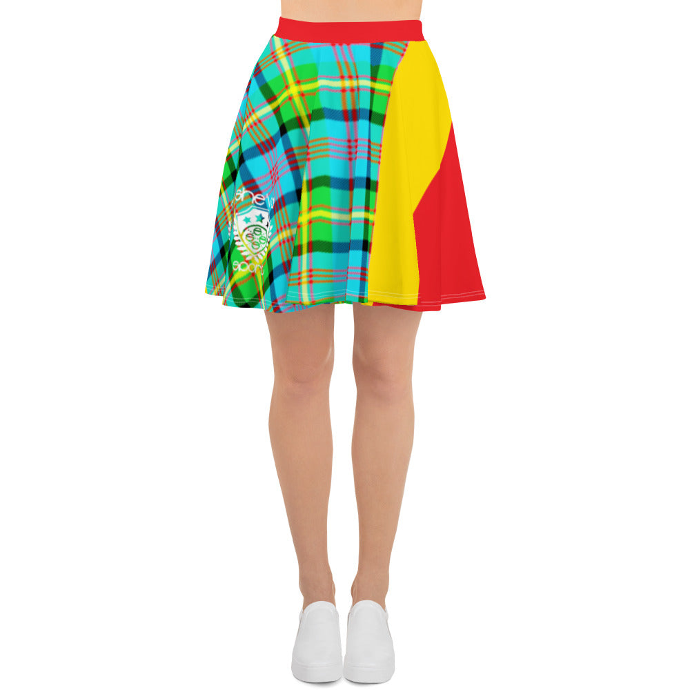 SHE'VA Women's PLAID Skater Skirt (RTY)