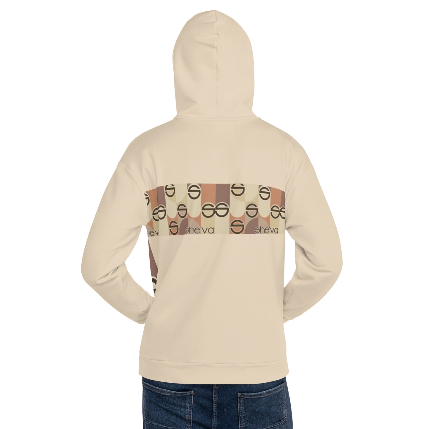 SHE'VA Men's Skins Hoodie (NUDE)