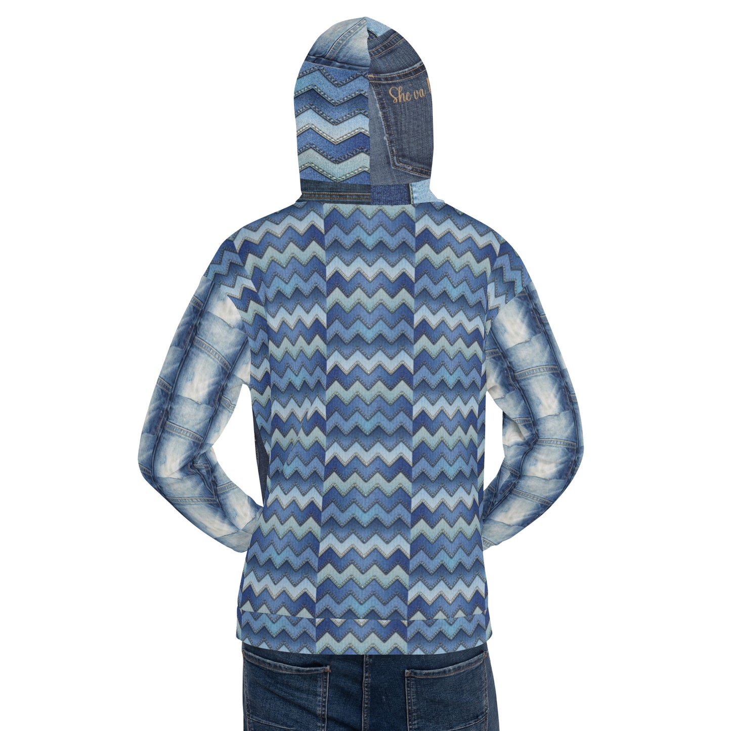 SHE'VA Men's Patched Hoodie (1)