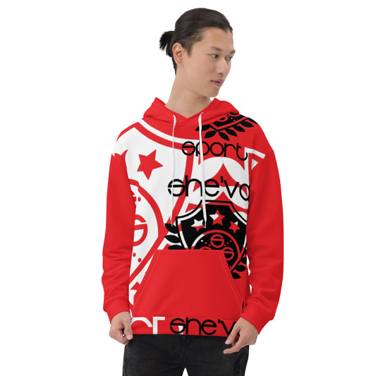 SHE'VA Men's Crest Block Hoodie (rbw)