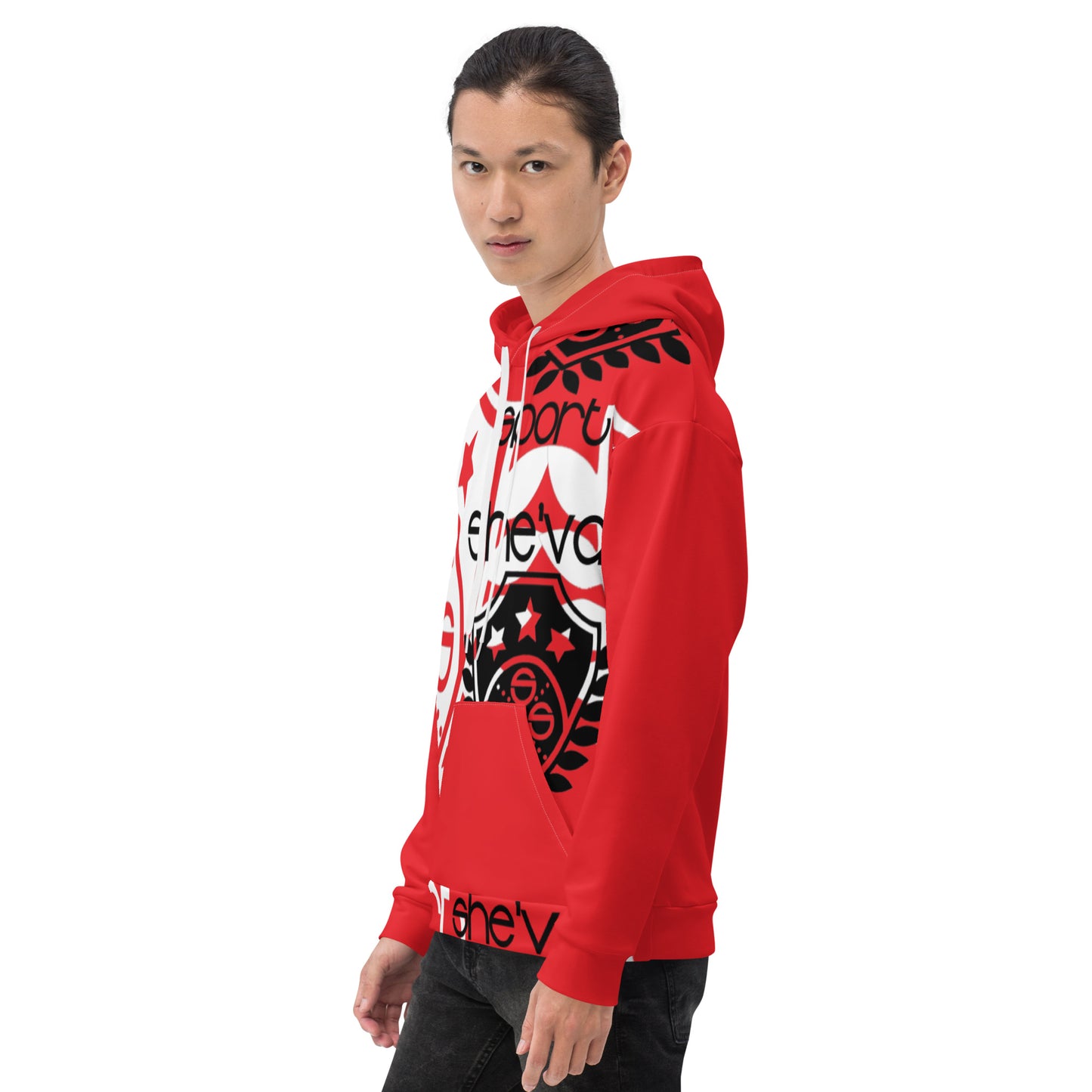 SHE'VA Men's Crest Block Hoodie (rbw)