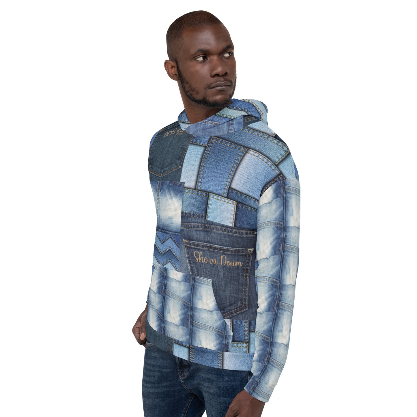SHE'VA Men's Patched Hoodie (1)