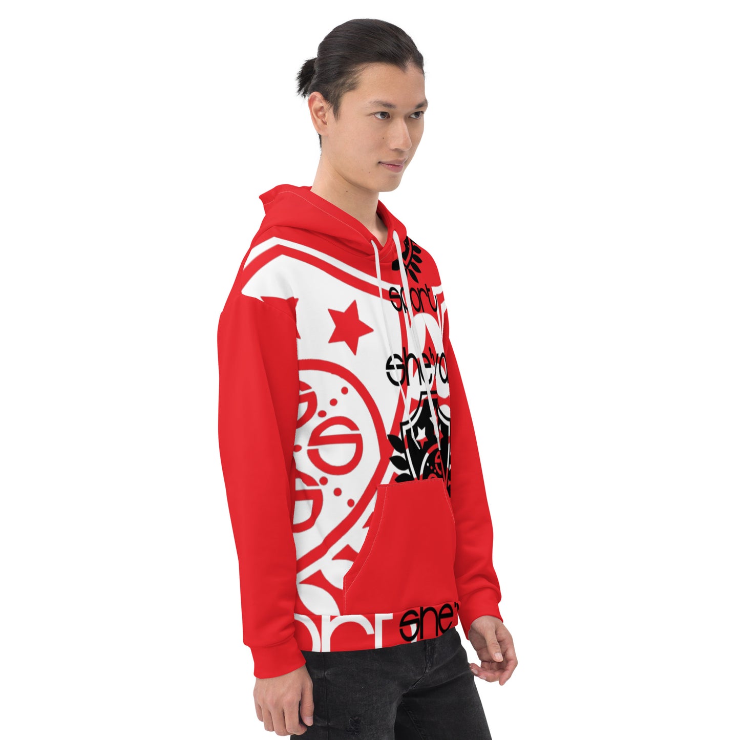 SHE'VA Men's Crest Block Hoodie (rbw)