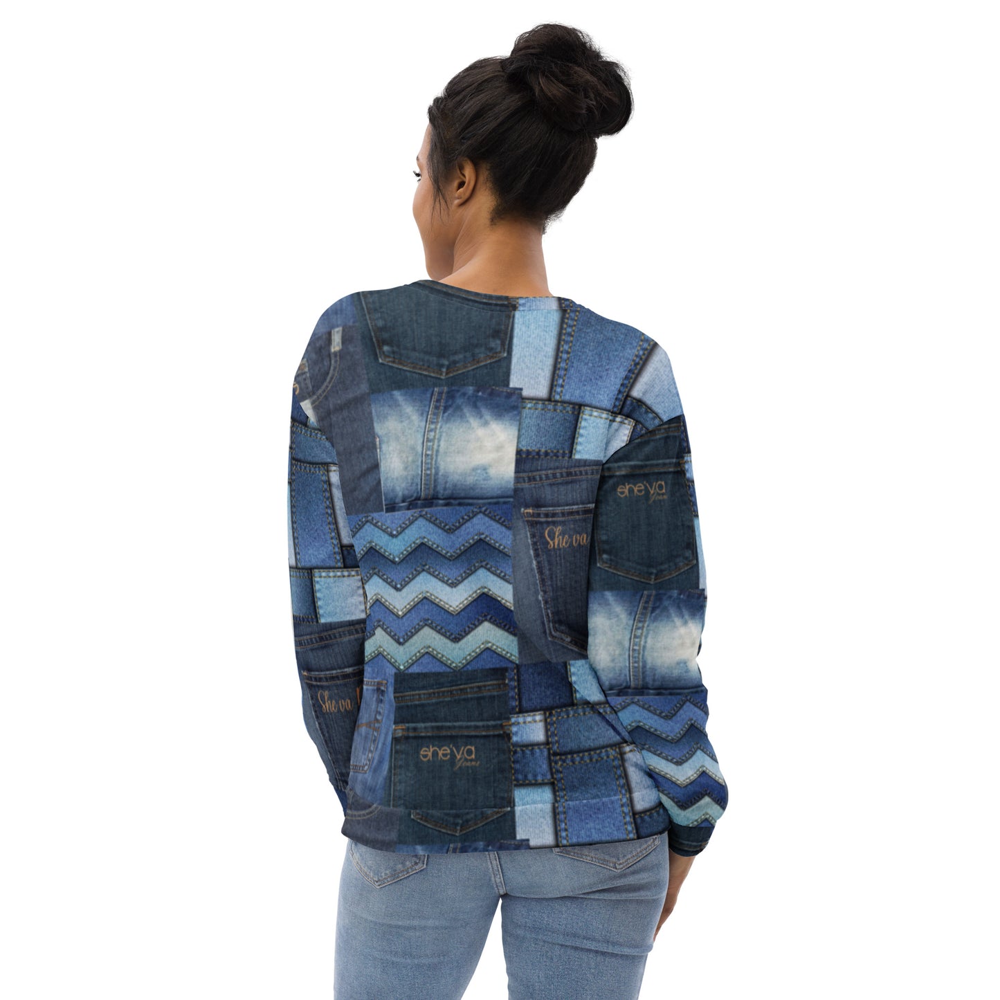 She'va  Women's Patchwork Sweatshirt