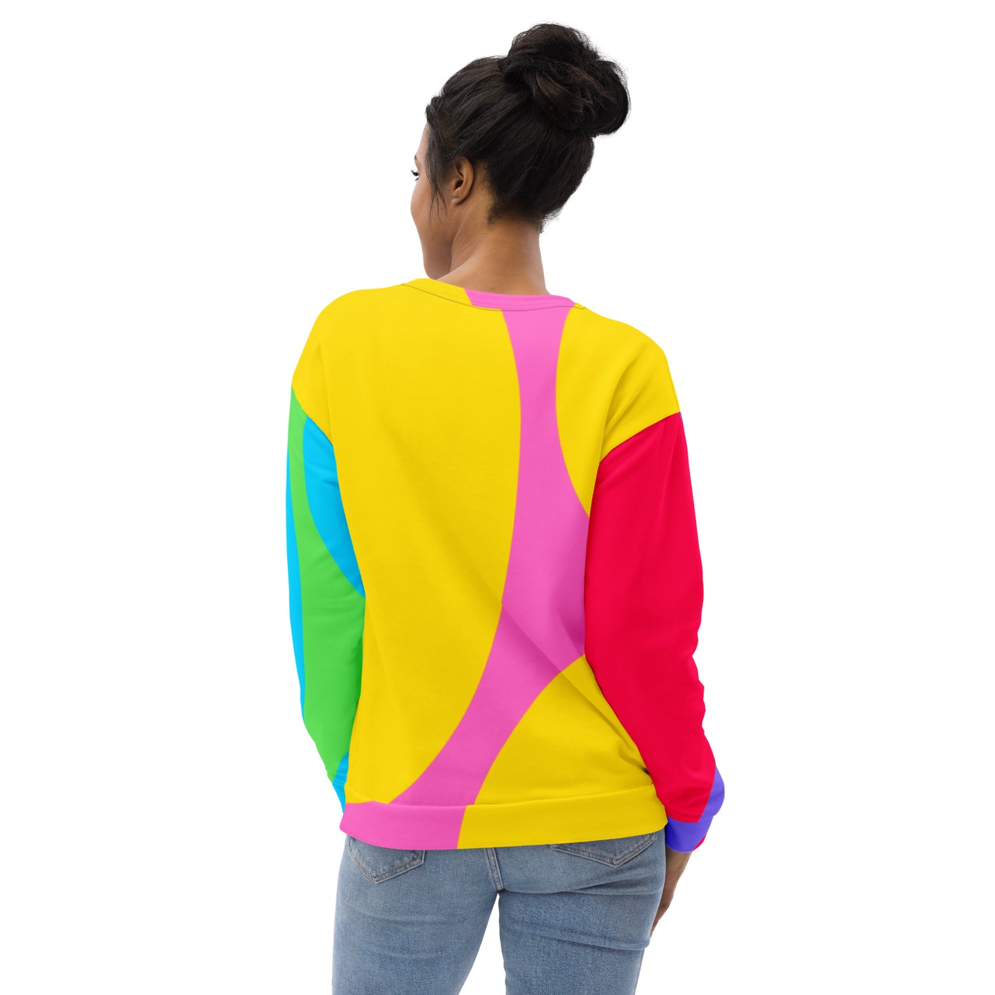 She'va Women's 80's Rainbow-1 Sweatshirt