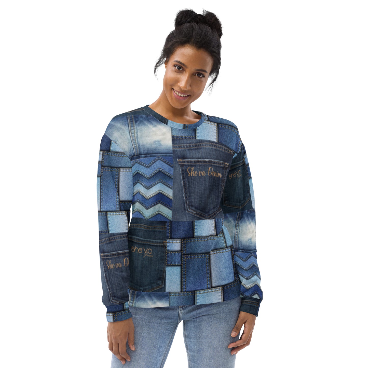 She'va  Women's Patchwork Sweatshirt