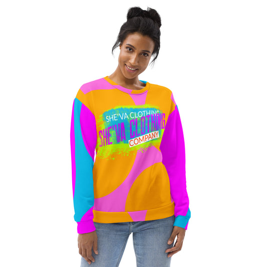 She'va Women's 80's Splash-1 Sweatshirt