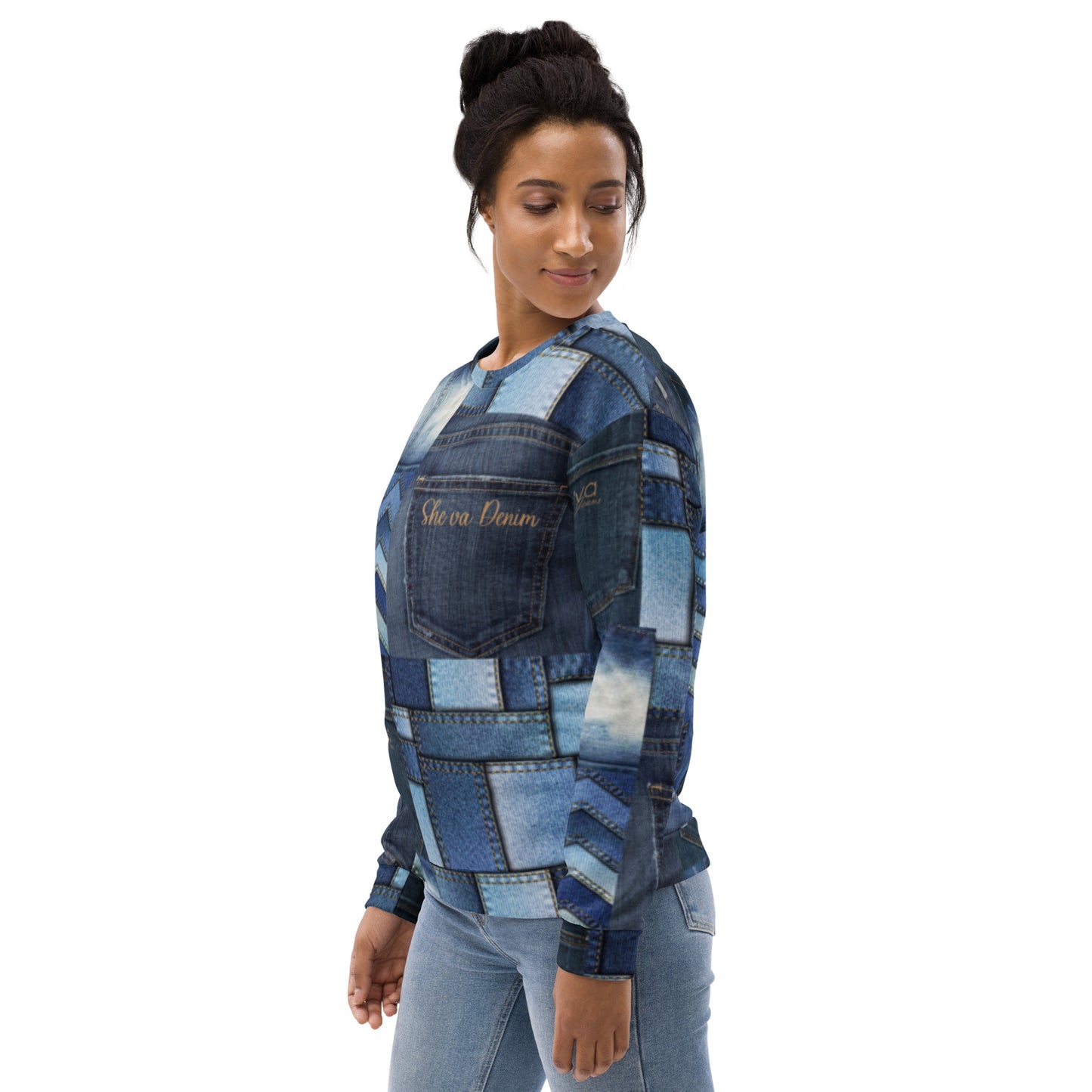 She'va  Women's Patchwork Sweatshirt