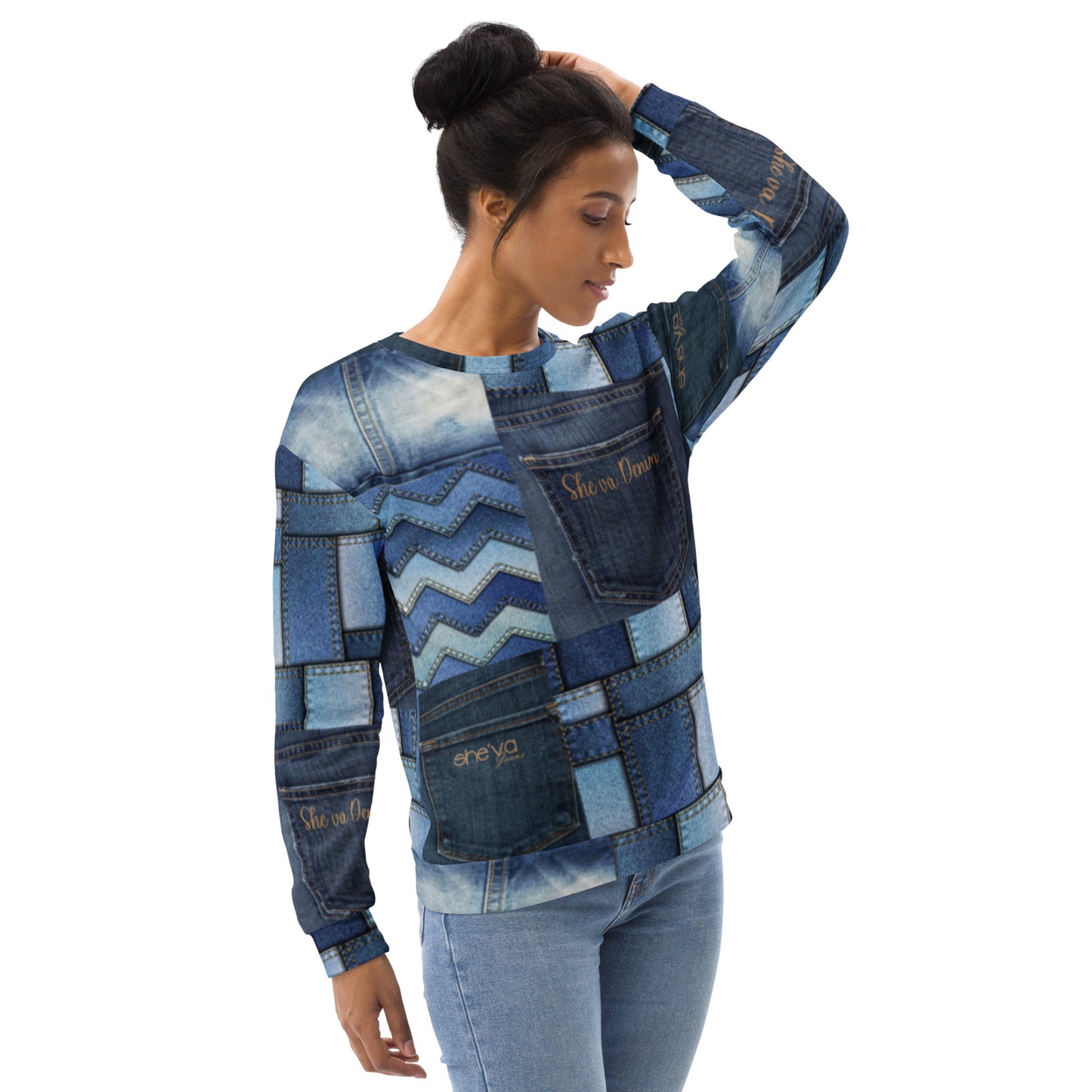 She'va  Women's Patchwork Sweatshirt