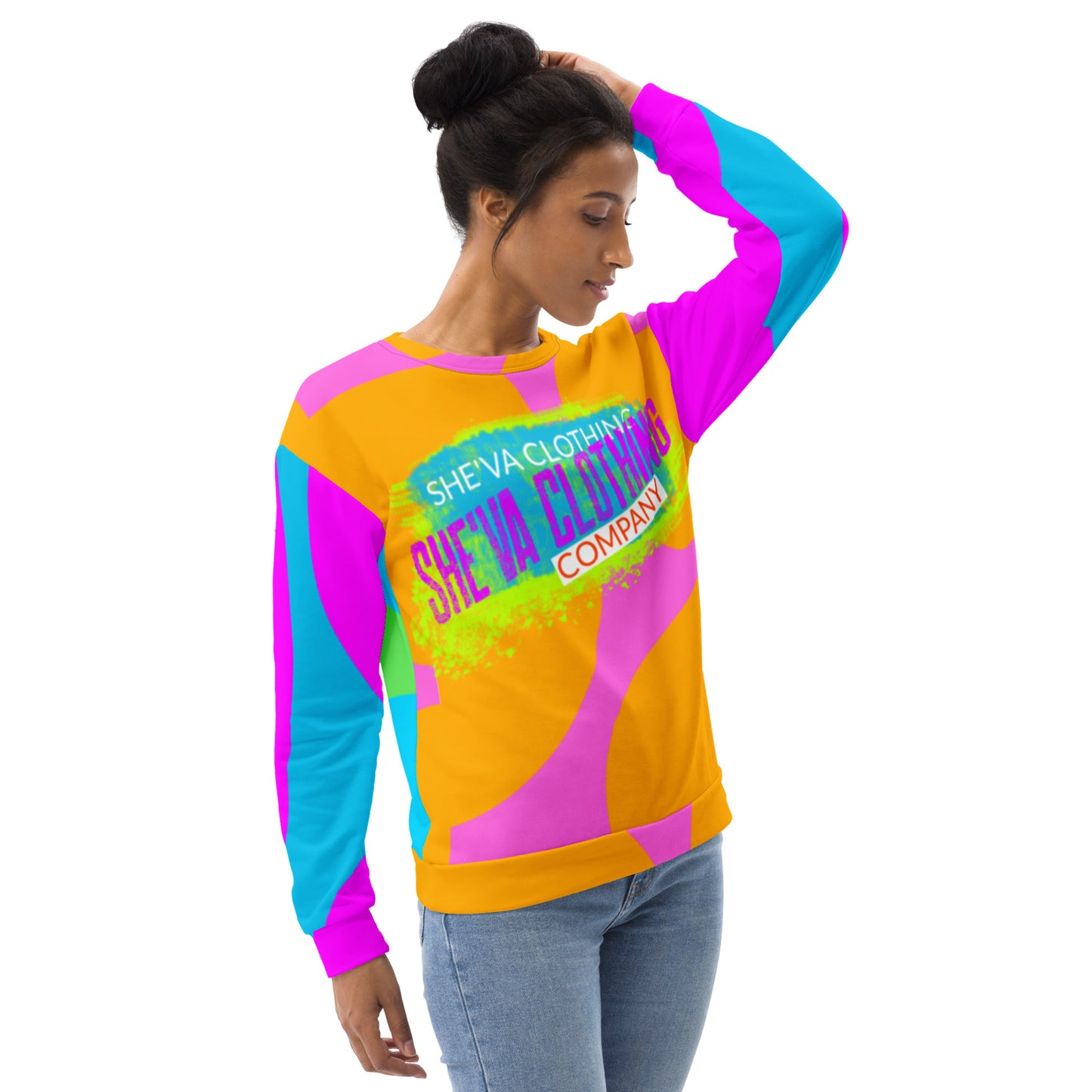 She'va Women's 80's Splash-1 Sweatshirt
