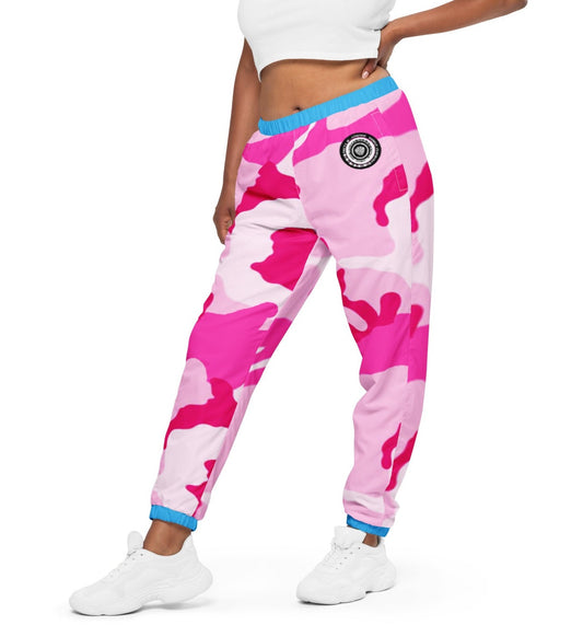 Army Patched Unisex Camo track pants (p/b/unisex)