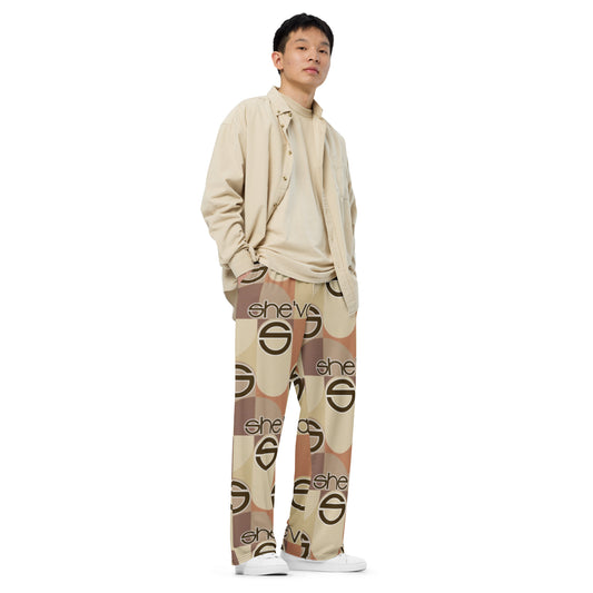 She'va Skins Wide-Legged Joggers