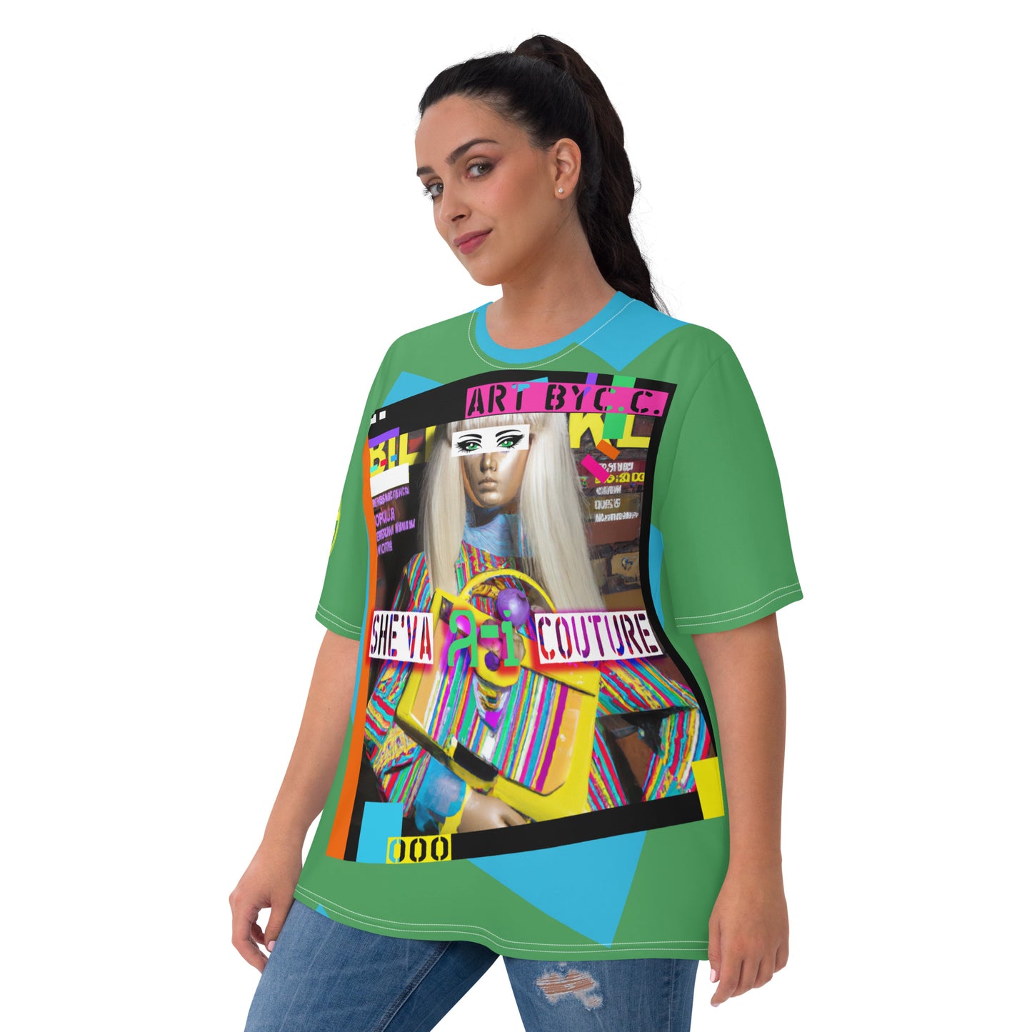She'va Women's Ai Couture T-shirt  (1B)