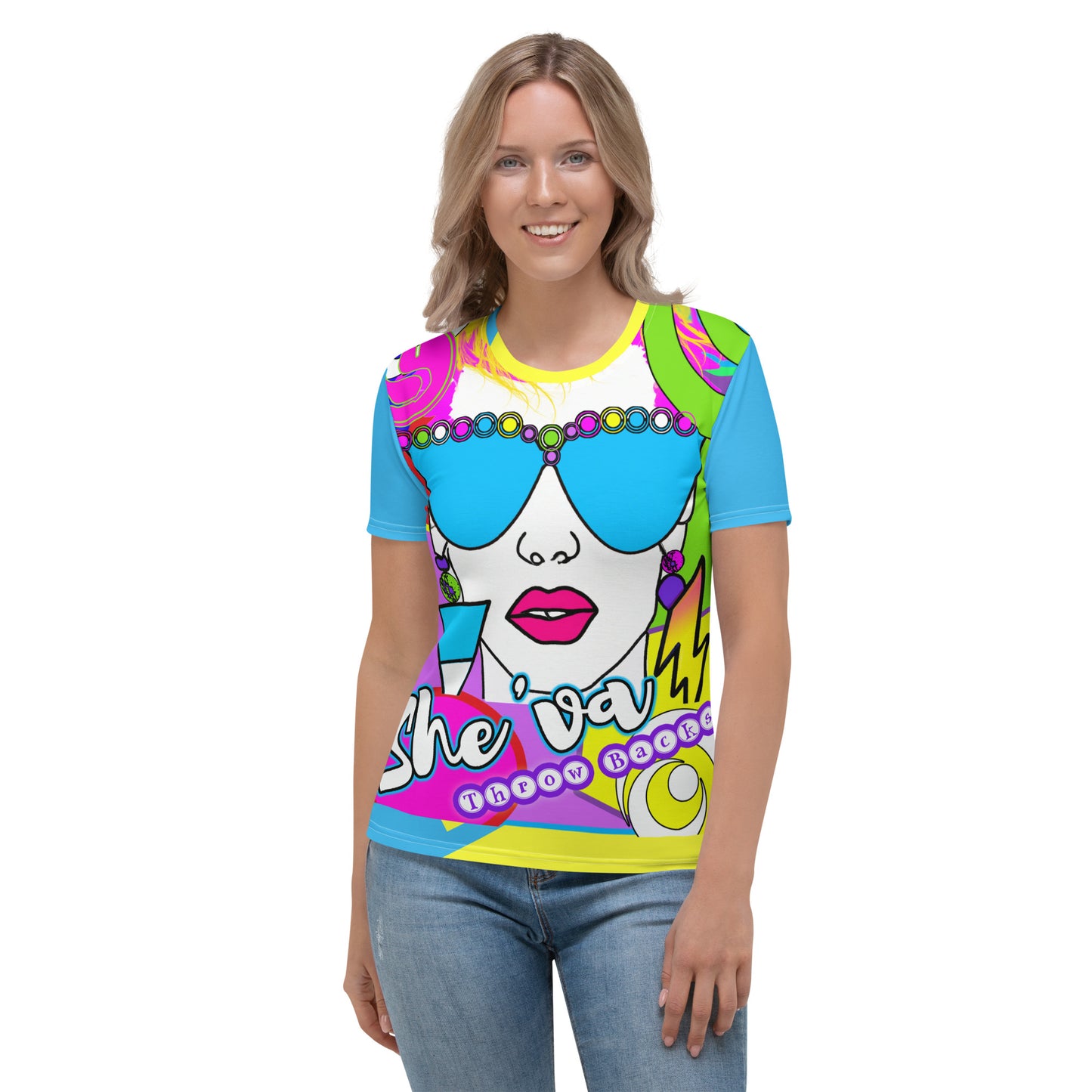 She'va Women's Throwback T-shirt  (2C)