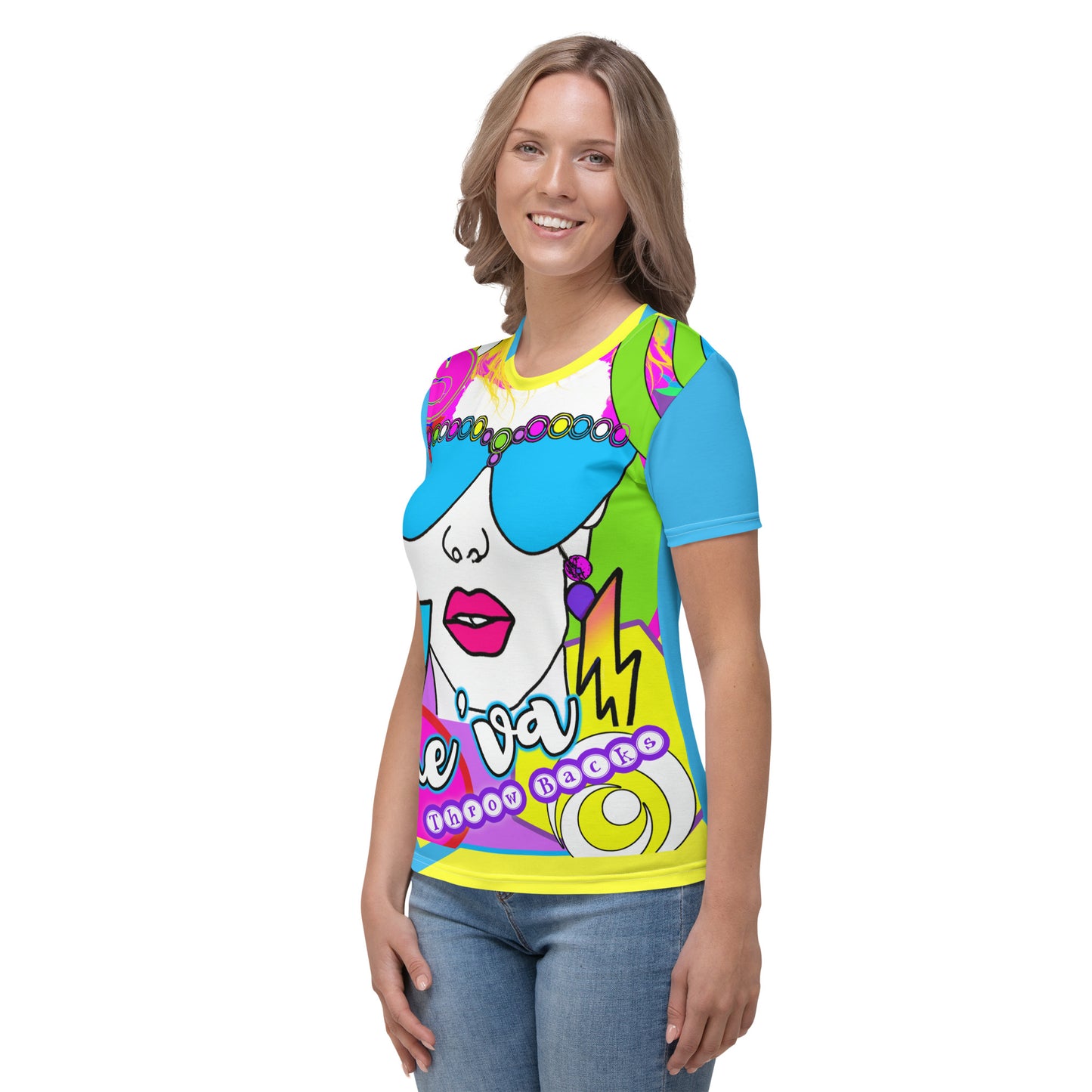 She'va Women's Throwback T-shirt  (2C)