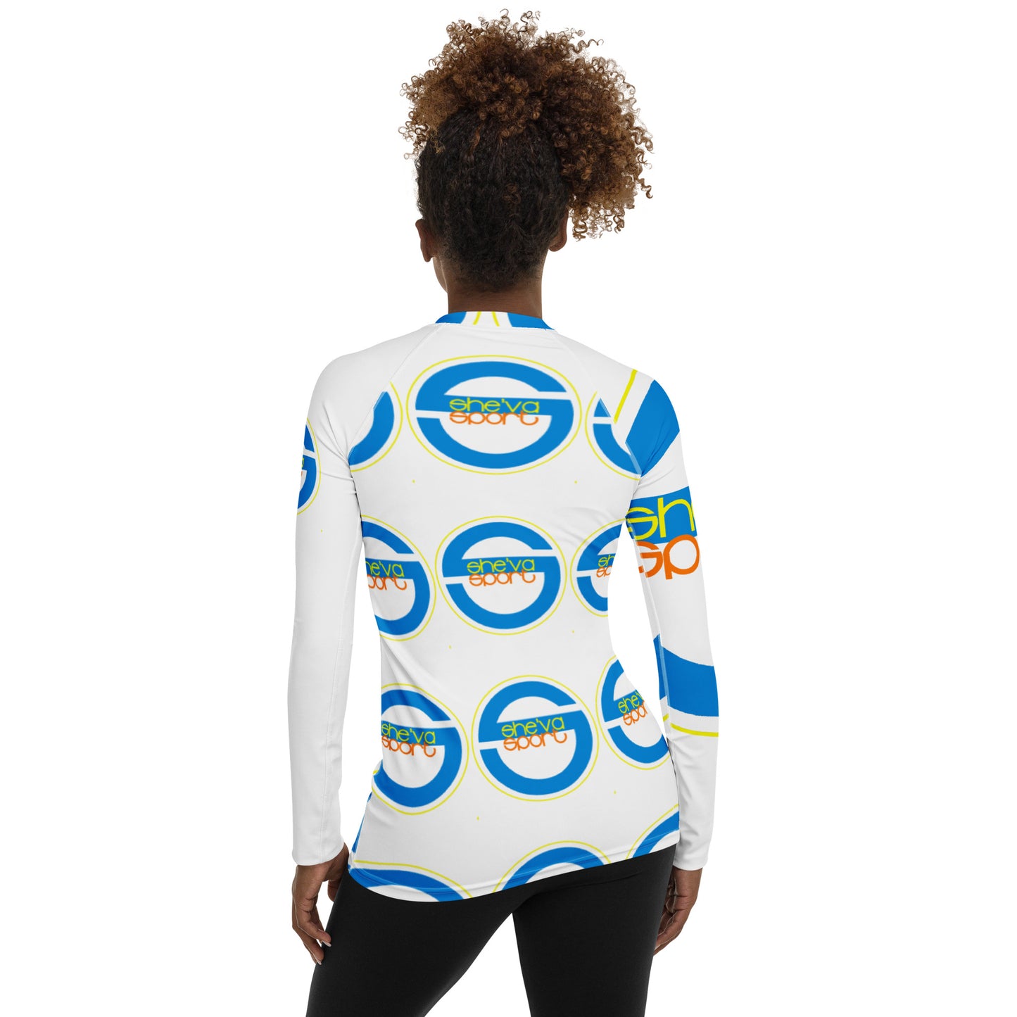 Women's S port work out/swim long sleeve tee