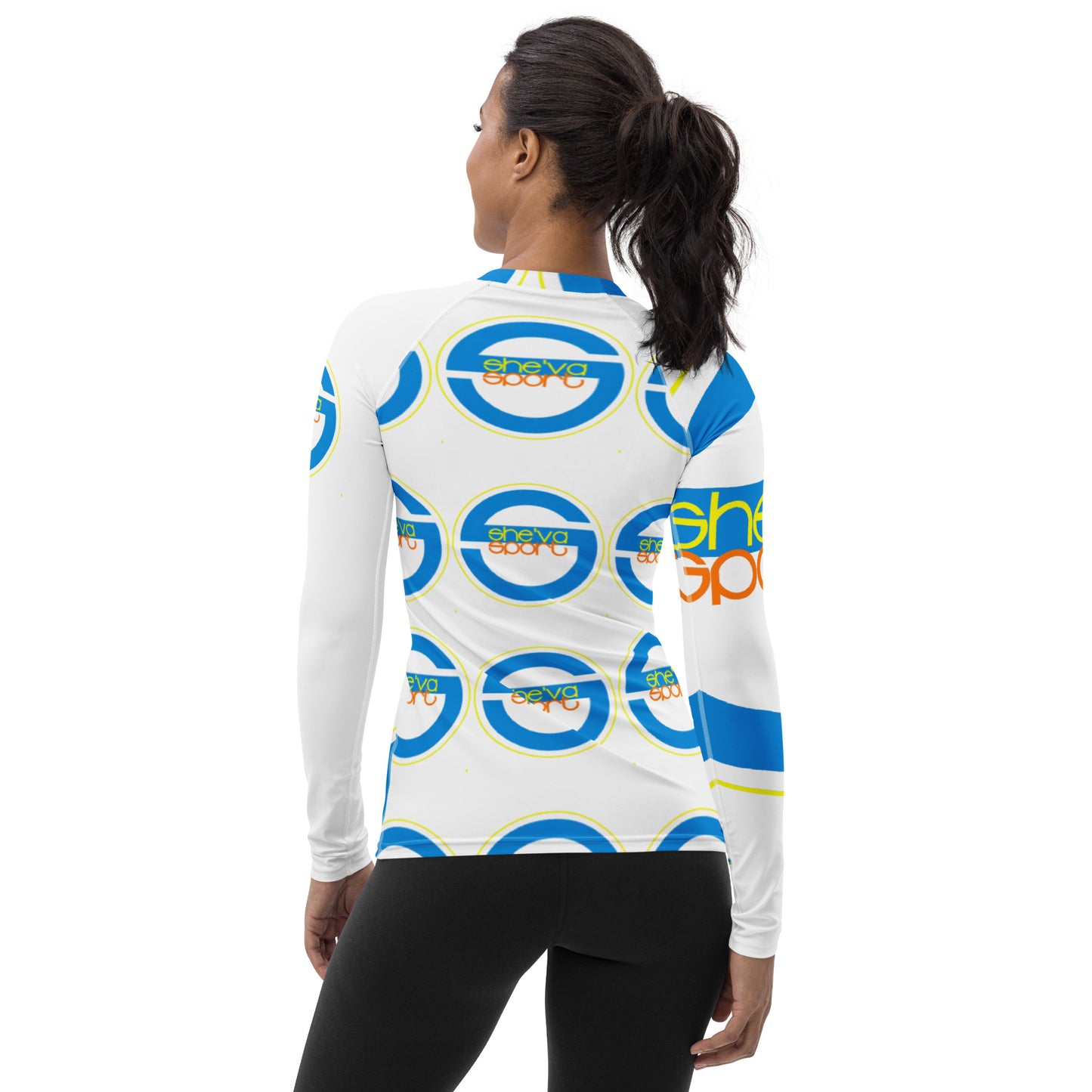 Women's S port work out/swim long sleeve tee