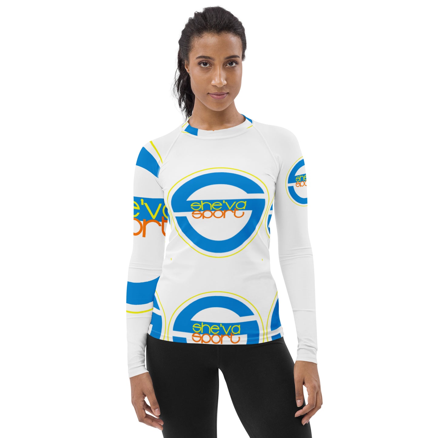Women's S port work out/swim long sleeve tee