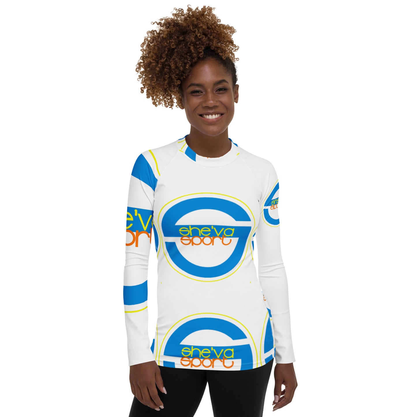 Women's S port work out/swim long sleeve tee