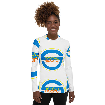 Women's S port work out/swim long sleeve tee