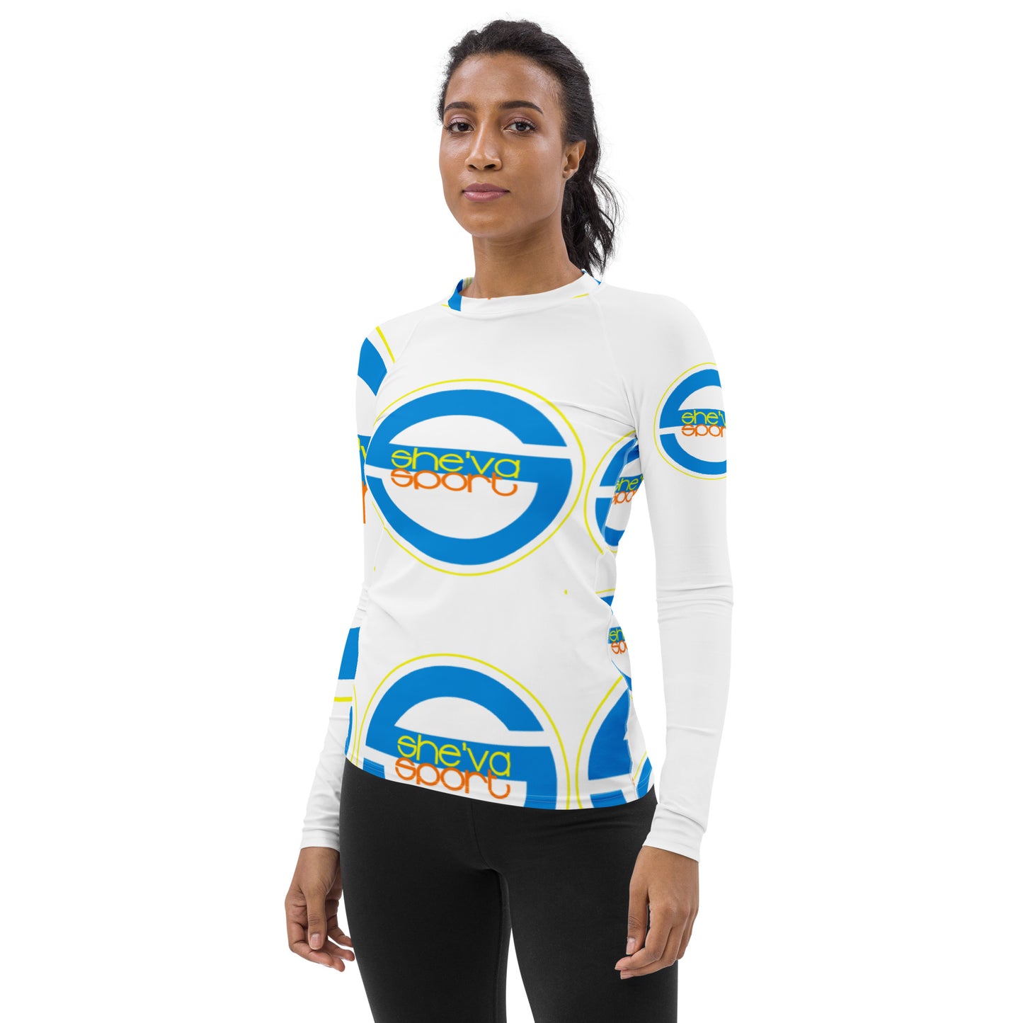 Women's S port work out/swim long sleeve tee