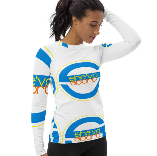 Women's S port work out/swim long sleeve tee