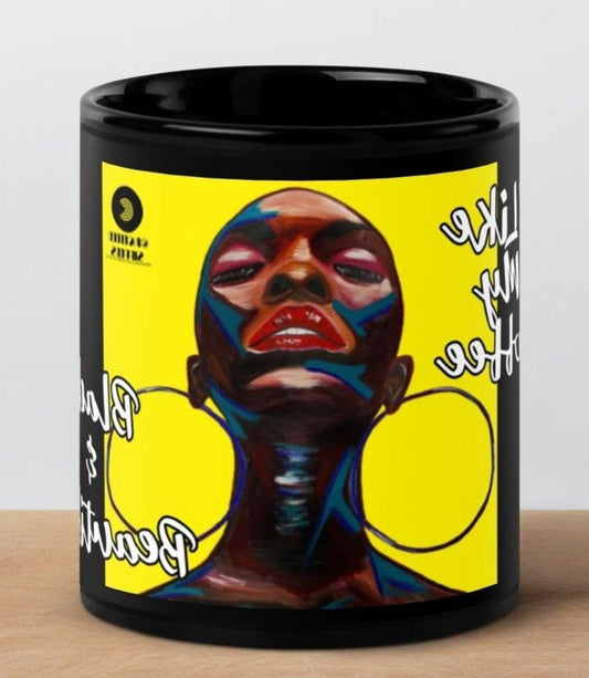 Conceited Beautiful Coffee Black Mug